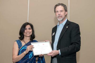 Ms. Prema Chande was awarded the prestigious award Asia Pacific Educator of the year 2016